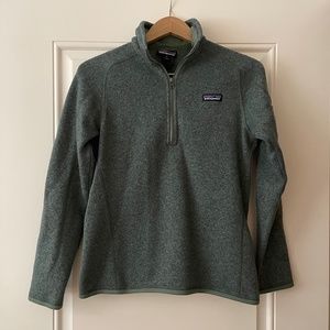 Patagonia Better Sweater in Green Size Medium